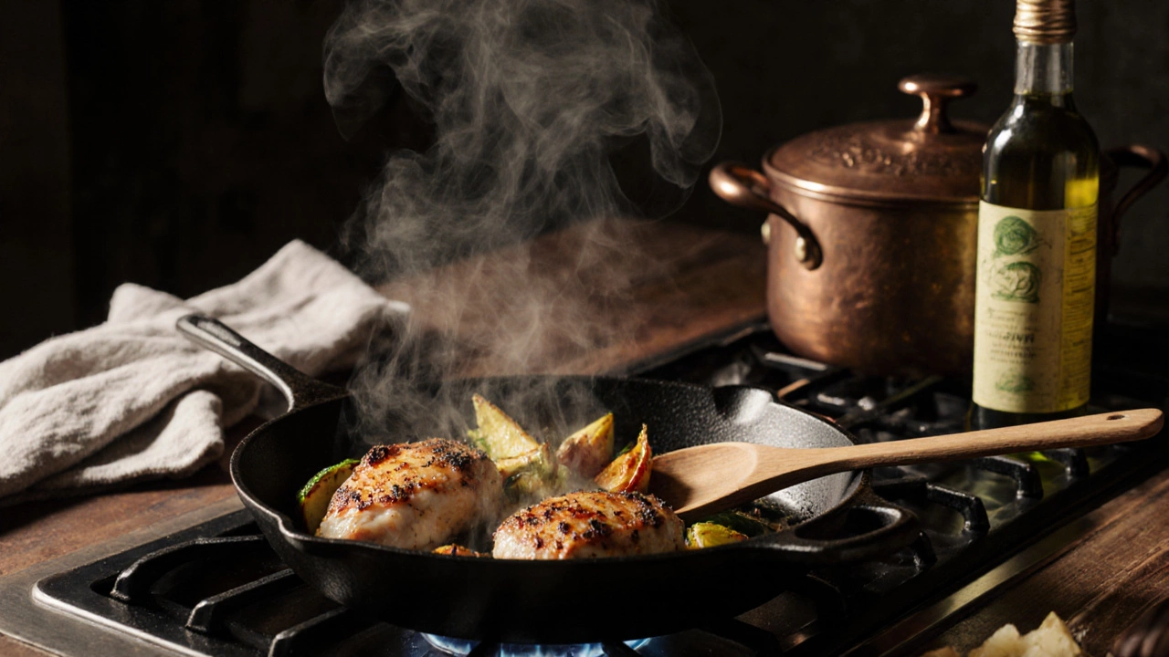 На чем можно жарить без вреда для здоровья: лучшие варианты масел и посуды