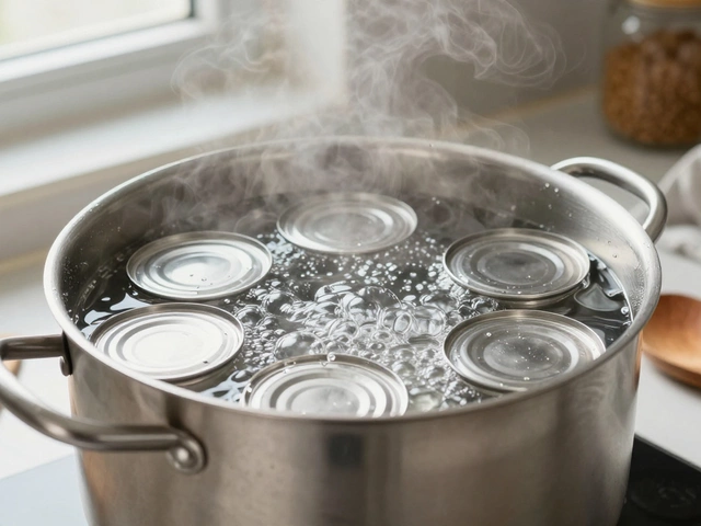 Сколько минут стерилизовать металлические крышки для консервации овощей