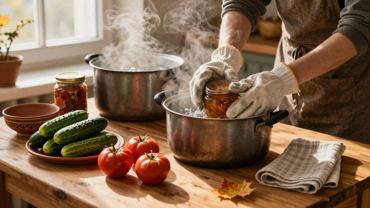 Как происходит процесс консервации овощей: пошаговое объяснение